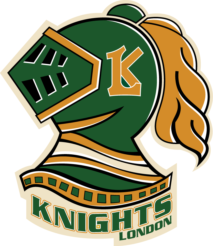 London Knights 2008 09-2011 12 Primary Logo vinyl decal